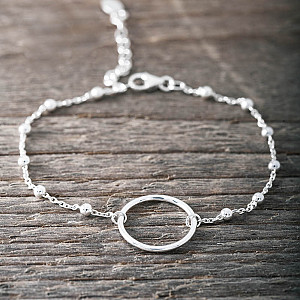 Armband Cirkel - Silver