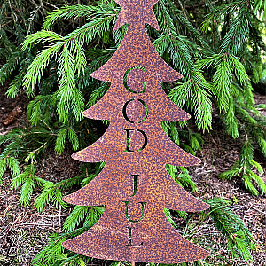 Weihnachtsbaum God Jul Stick - Rost