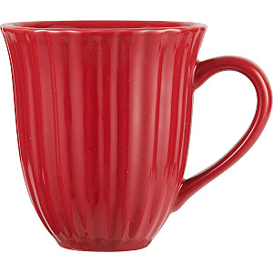 Tasse Mynte mit Rillen - Strawberry