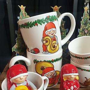 Tasse Vimmelsson - Santa mit Safranbrötchen