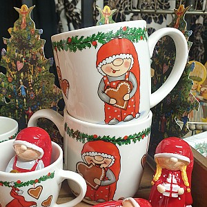 Tasse Vimmelsson - Santa mit Lebkuchen