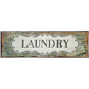 Plåtskylt Laundry
