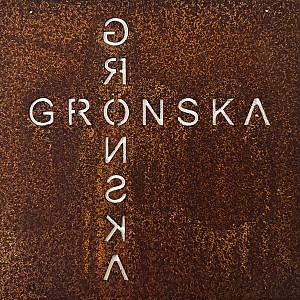 Schild Grönska Rost