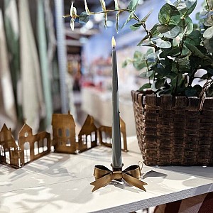 Candlestick Tove Bow - Antique Brass