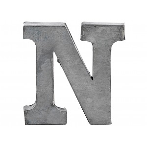 Zinkbokstav N