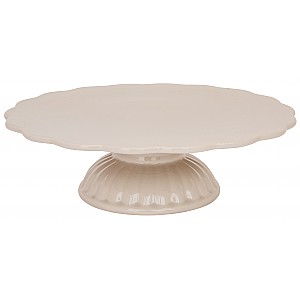Tårtfat på fot Mynte - Latte - Beige