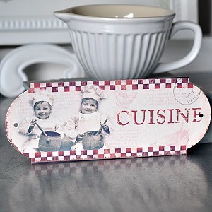 Plåtskylt Cuisine