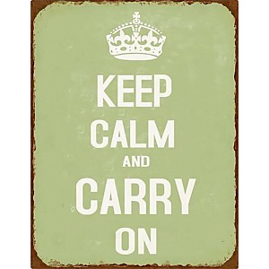 Plåtskylt Keep Calm