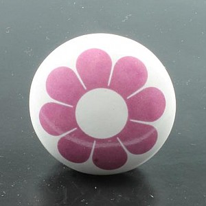 Knopf Blume - Pink
