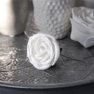 Dekor Ros Vit 5 cm