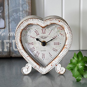  Bordsklocka Heart