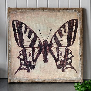 Canvastavla Fjäril