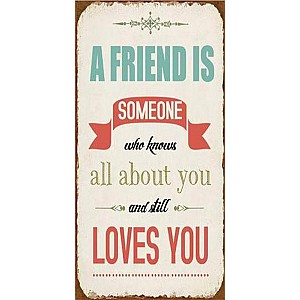 Magnet A friend is someone