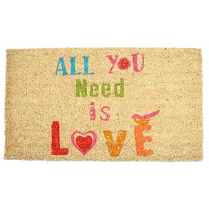 Dörrmatta All you need is love