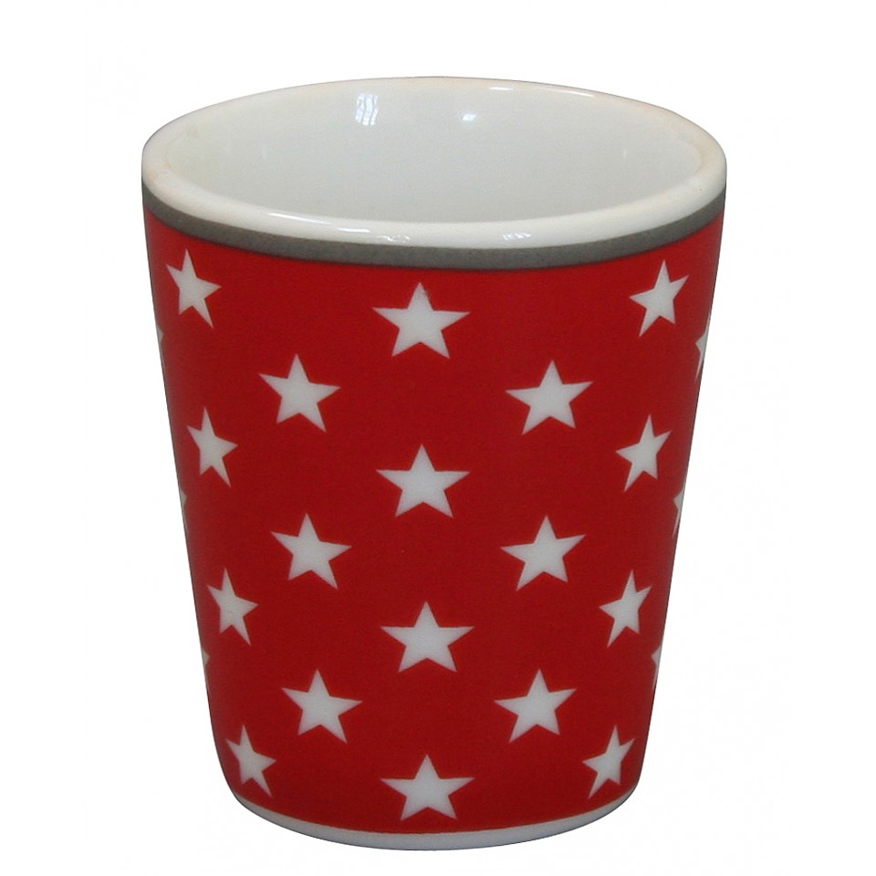 Eierbecher Stern - Rot