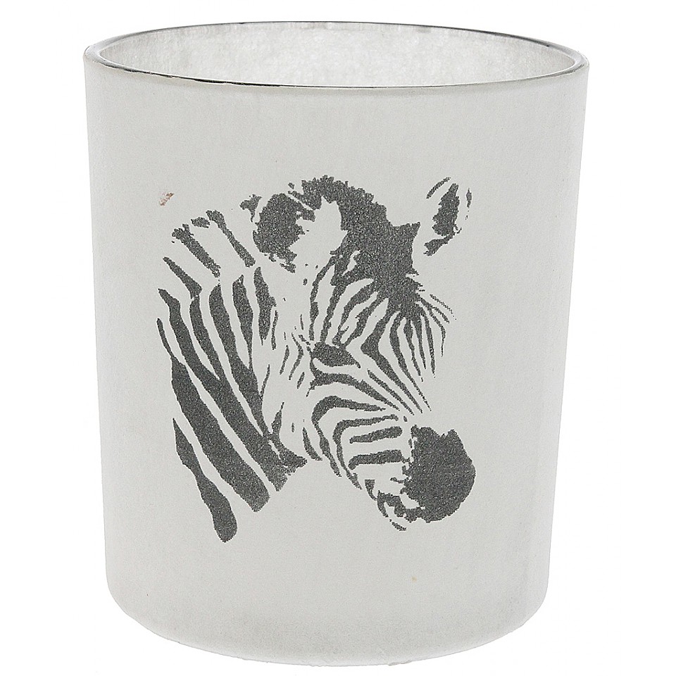 Candle Holder / Votive Zebra