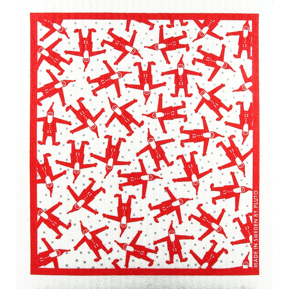 Dish Cloth Santa