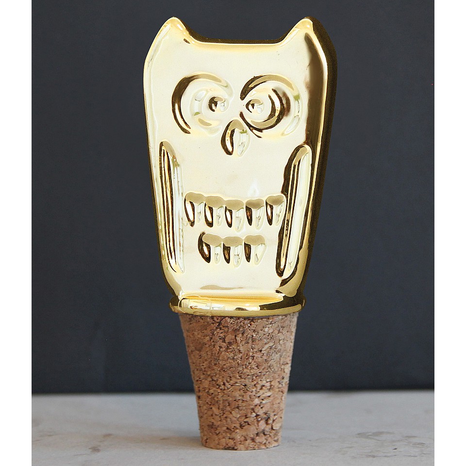 Flaskkork Uggla - Guld