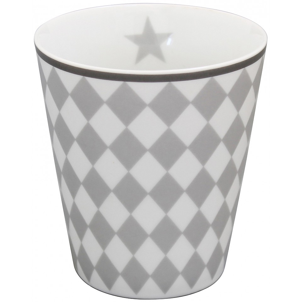 Happy Mug Harlekin - Grå