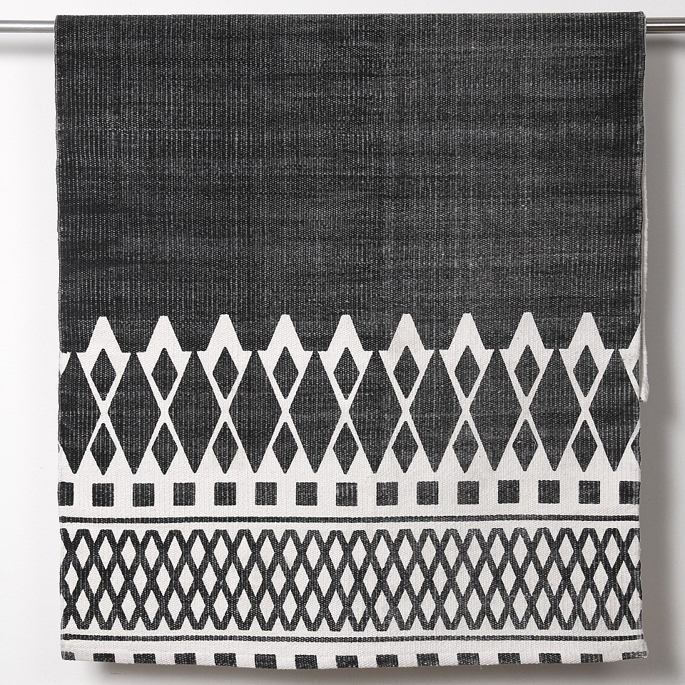 Teppich Torino Schwarz - 140 x 200 cm