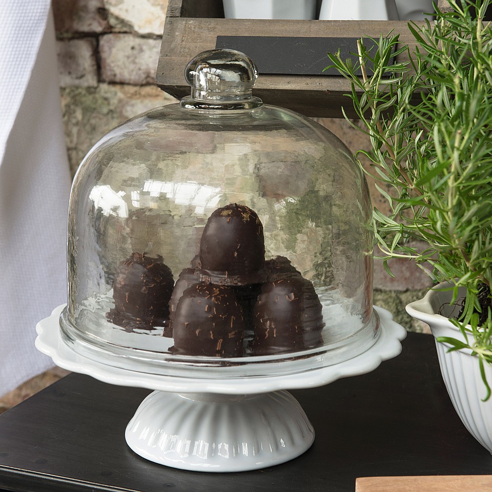 Cake Stand Mynte - Pure White