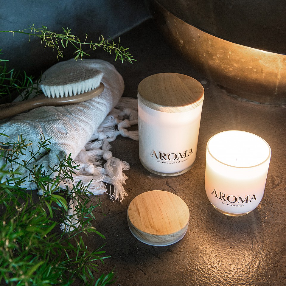 Doftljus AROMA Liten - Kokosnöt & Lime/Coconut & Lime