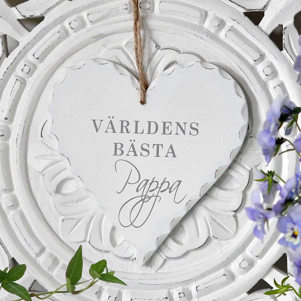 Heart Världens bästa Pappa