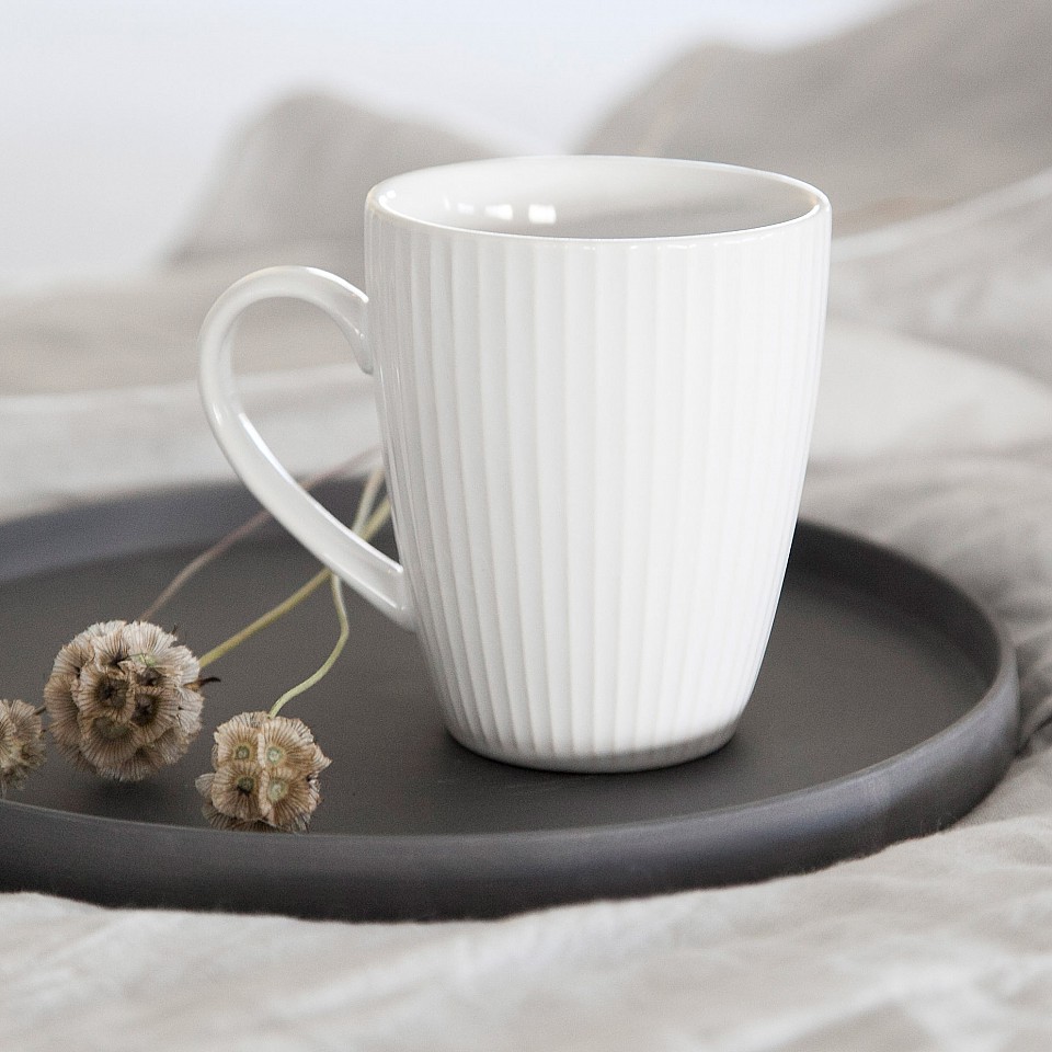 Ceramic Tray Grimshult - Black-grey