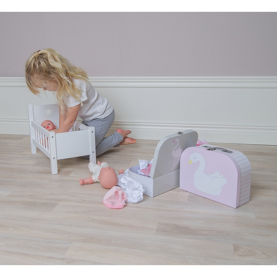 JaBaDaBaDo Pappväska Svan & Flamingo - 2-pack