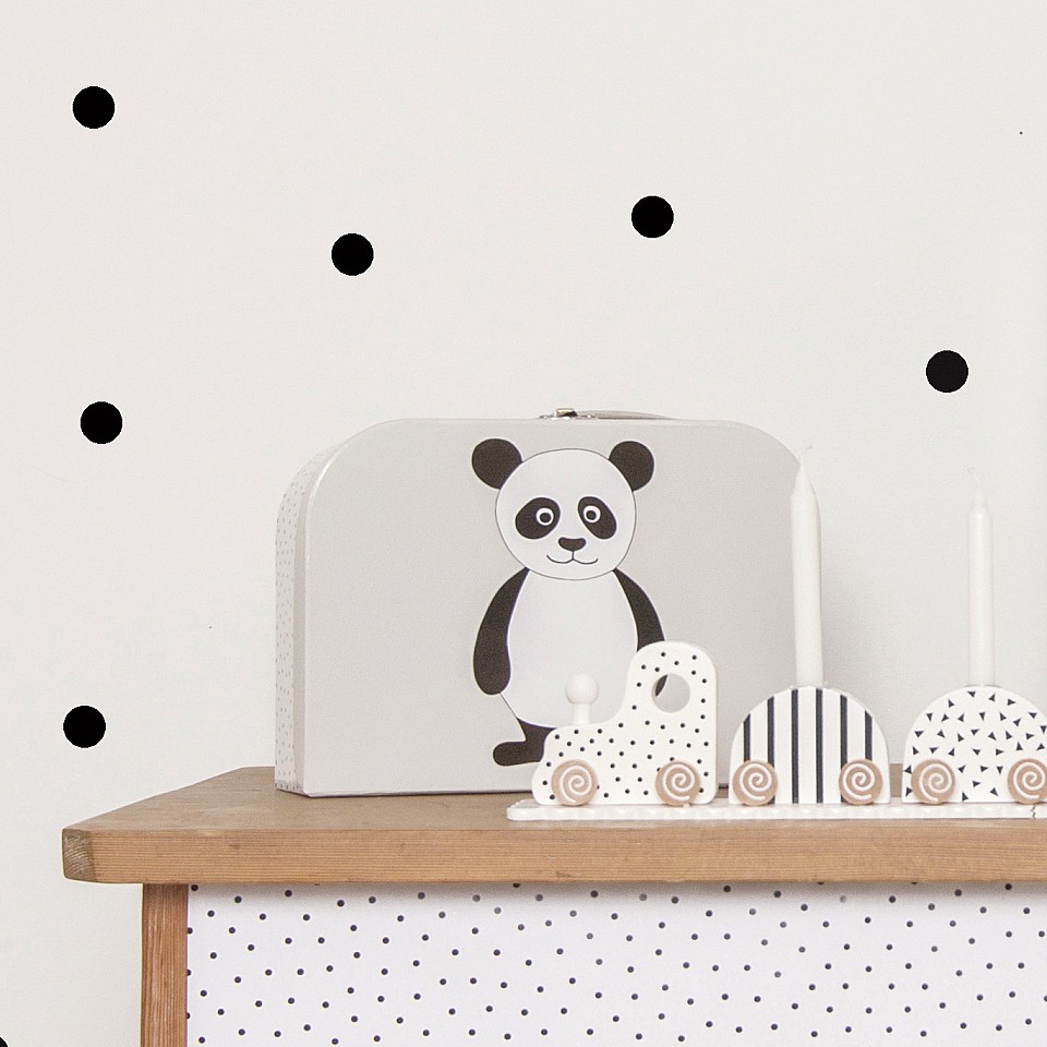 JaBaDaBaDo Cardboard Bag Penguin & Panda - set of 2