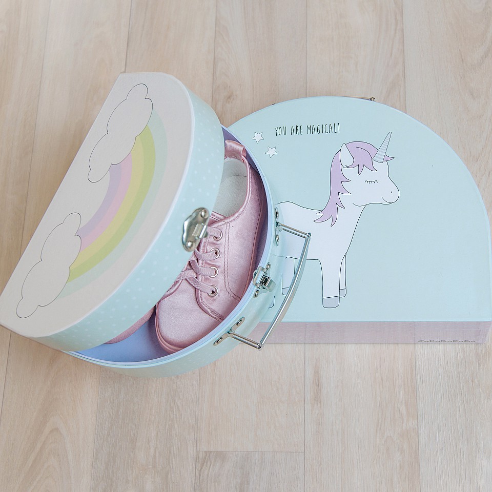 JaBaDaBaDo Pappväska  Enhörning & Regnbåge - 2-pack