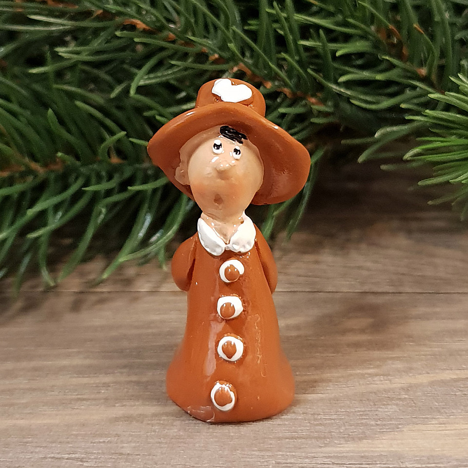 Pepparkaksgubbe Sort 1 - Liten
