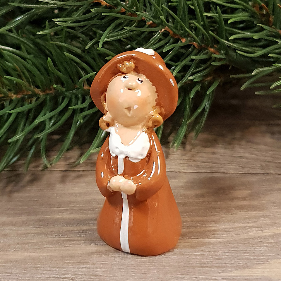 Pepparkaksgubbe Sort 2 - Liten