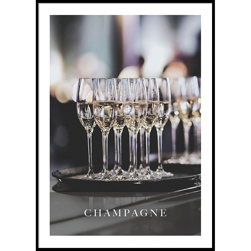 Poster Champagne
