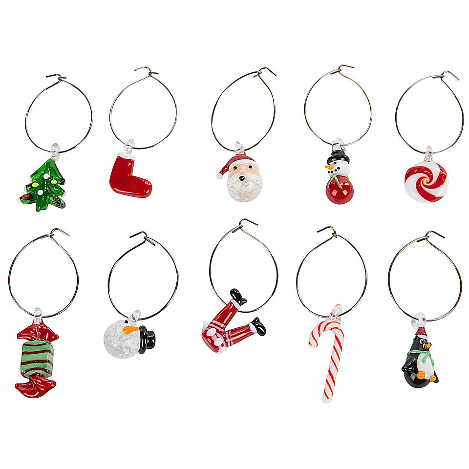 Glass Markers Christmas Mix Glass