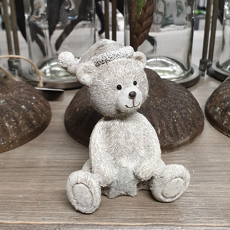 Sitting Teddy - With a star