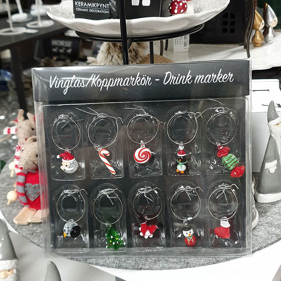 Glass Markers Christmas Mix Glass