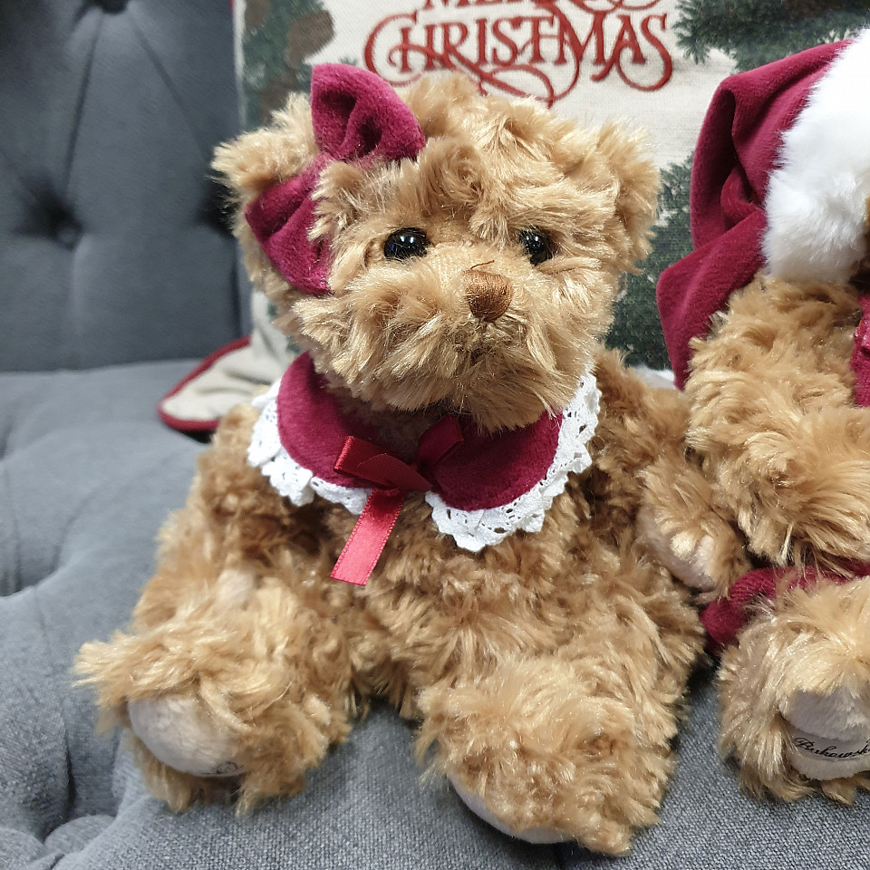 Nalle Fanny - Burgundy