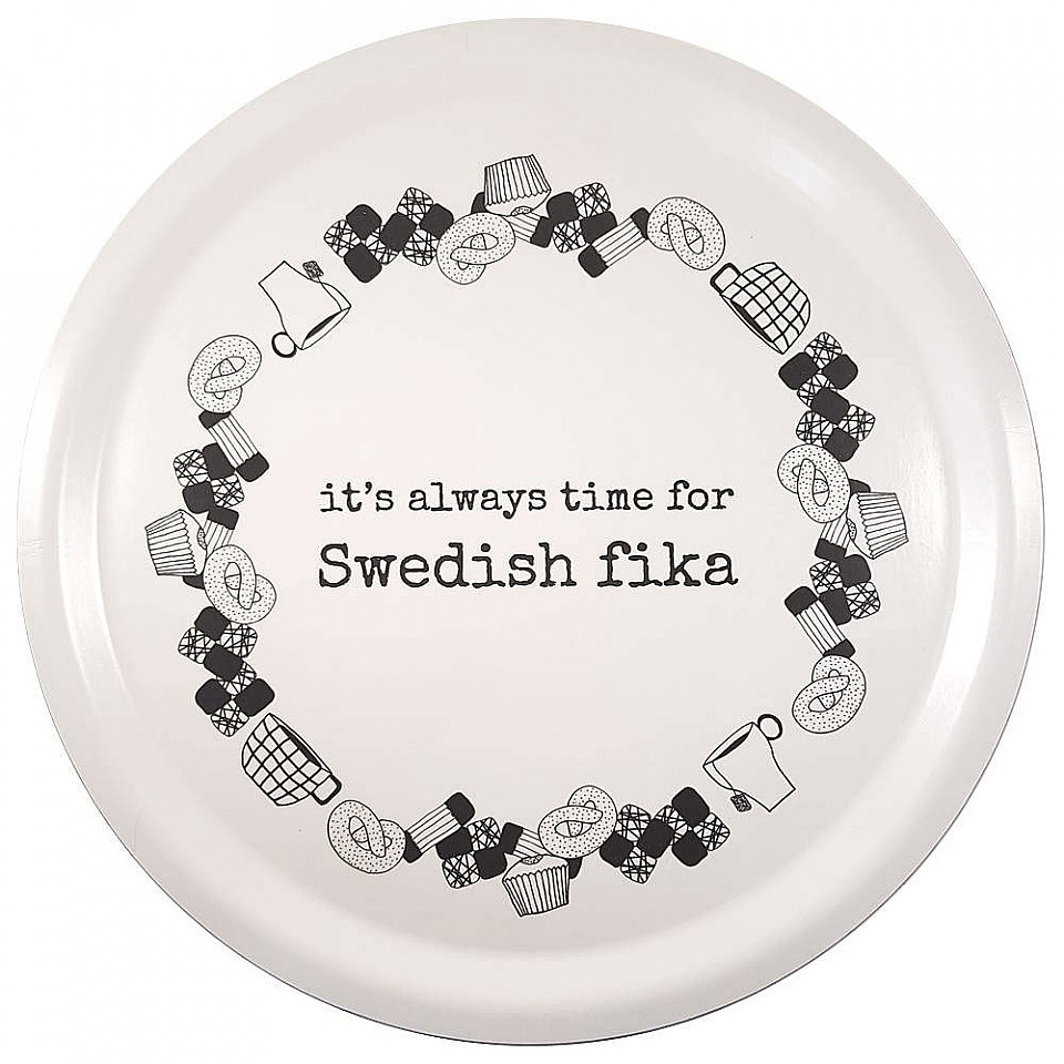Tray Swedish fika - 31 cm