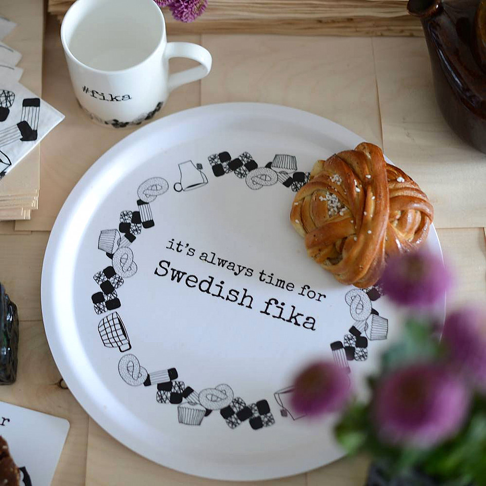 Tray Swedish fika - 31 cm
