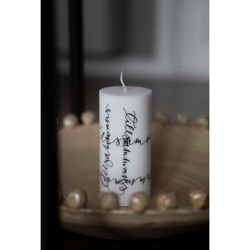 Ylva Skarp Pillar Candle Tillsammans