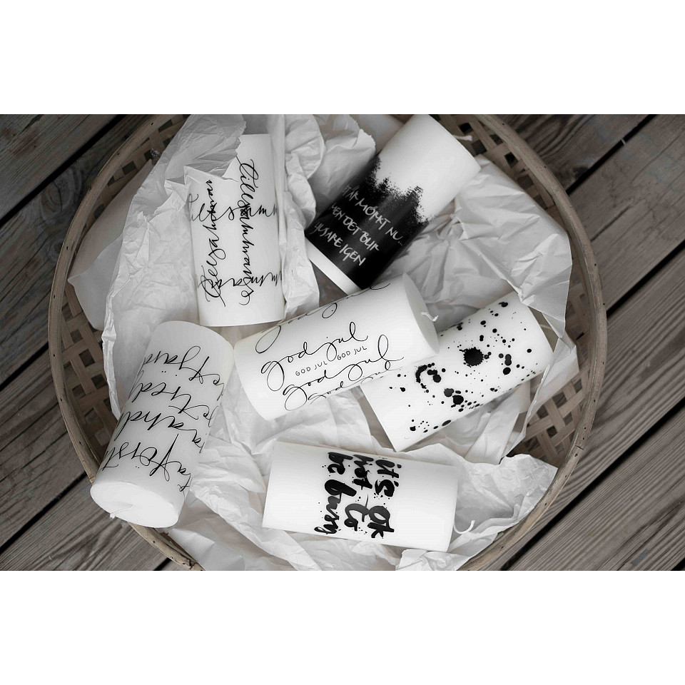 Ylva Skarp Pillar Candle Tillsammans