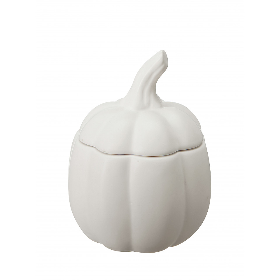 Pumpa med lock Vit - Liten