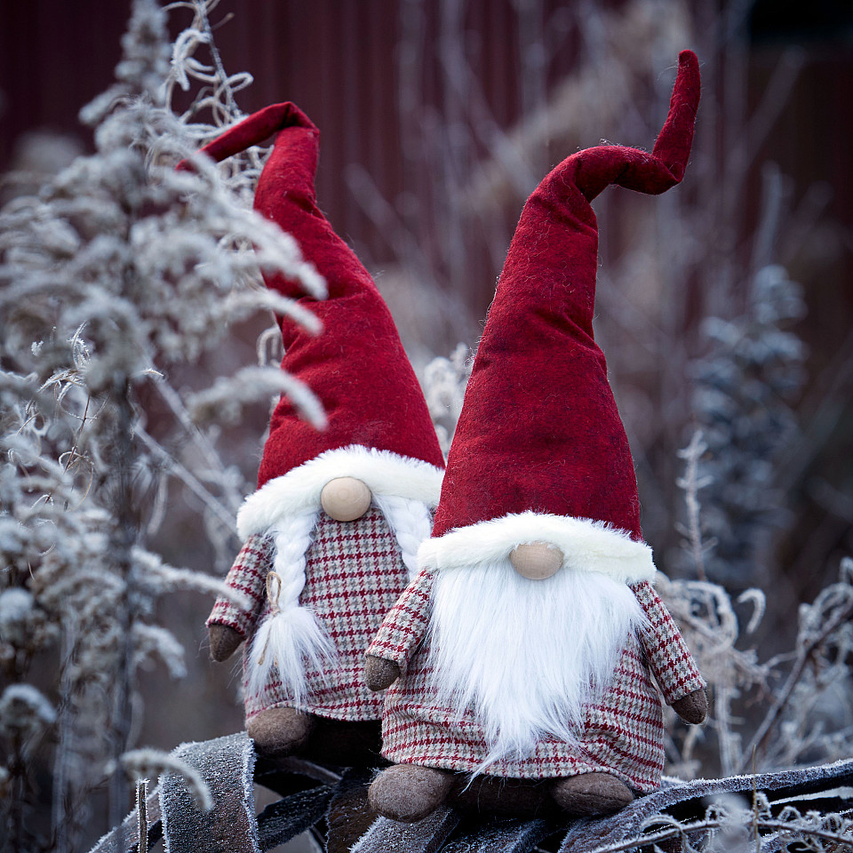 Santa Mutter Rot Kariert