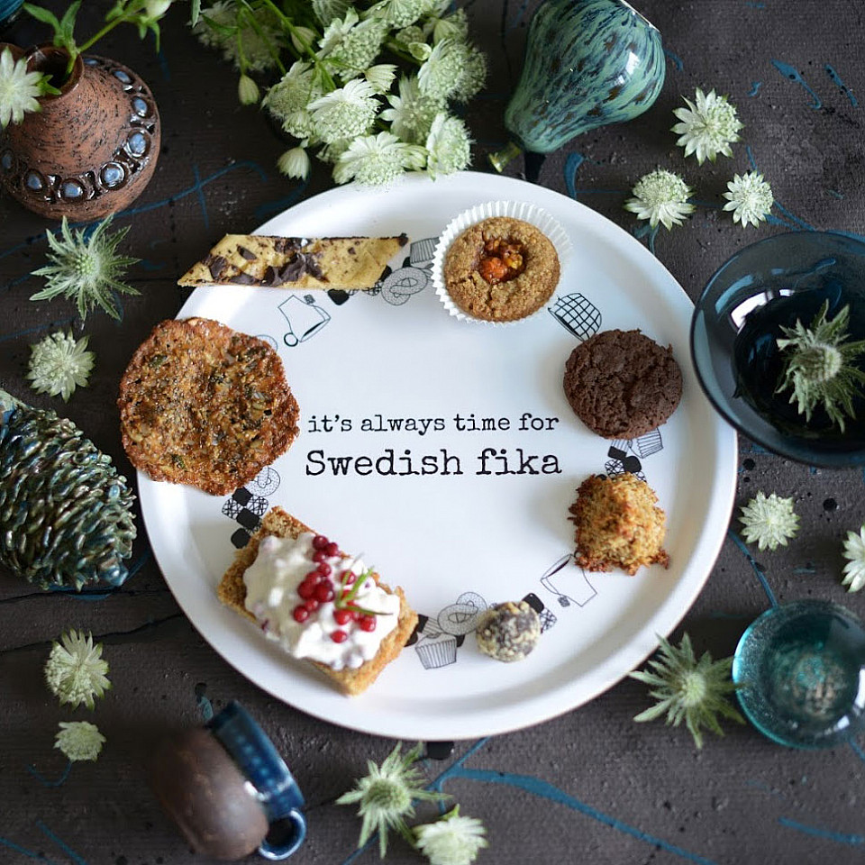 Tray Swedish fika - 31 cm