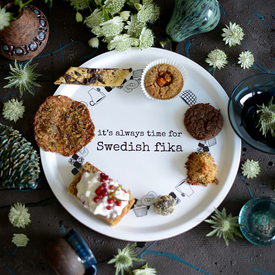 Tray Swedish fika - 31 cm