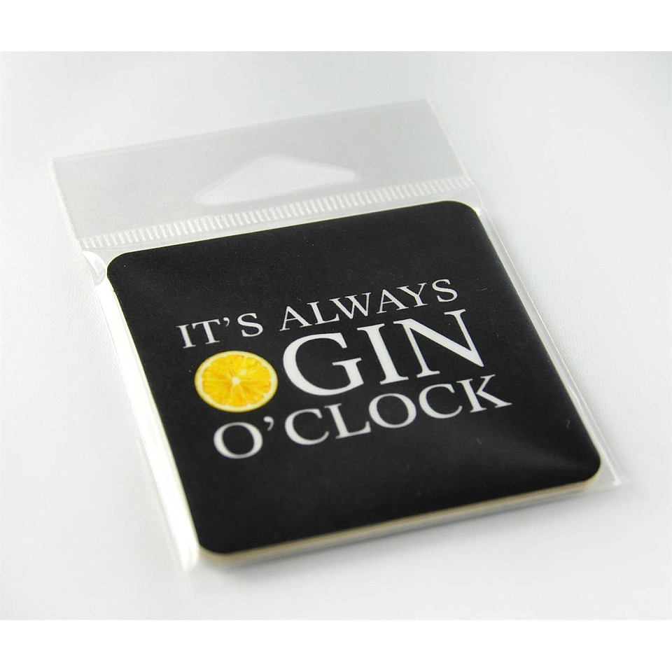 Magnet Gin o clock - Black / White