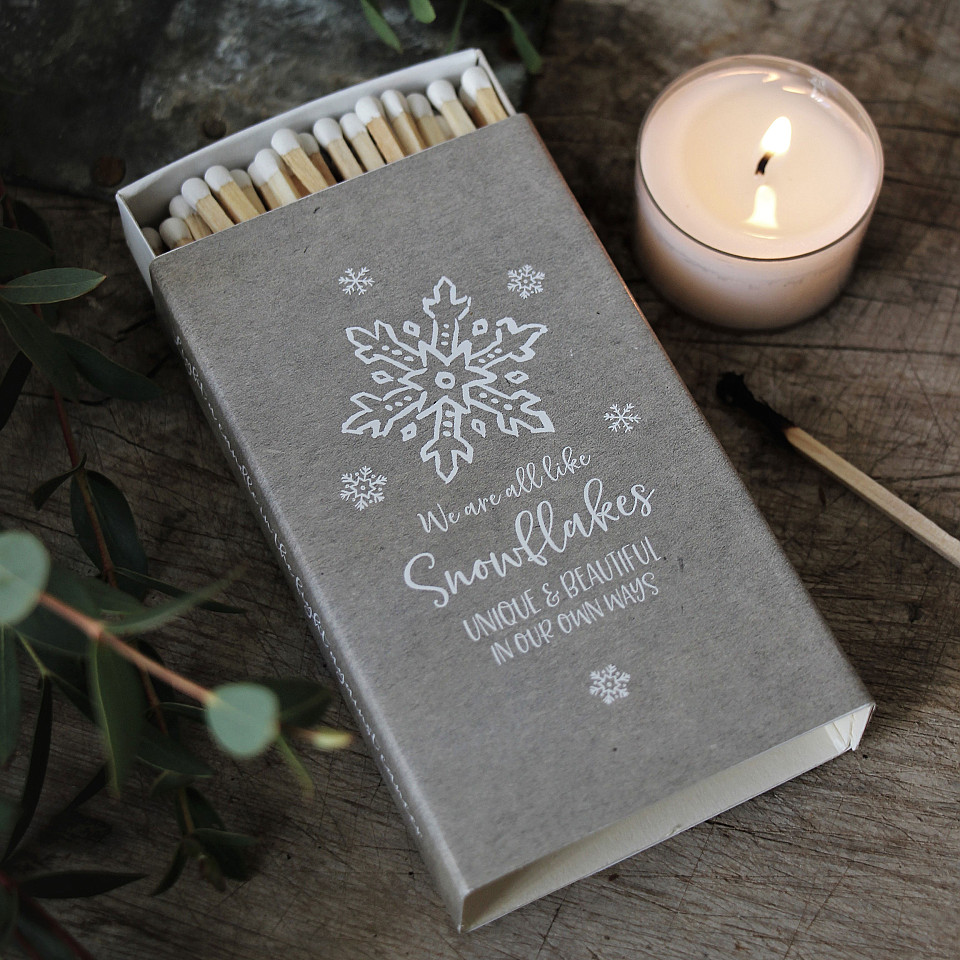 Majas Matchbox Snowflakes