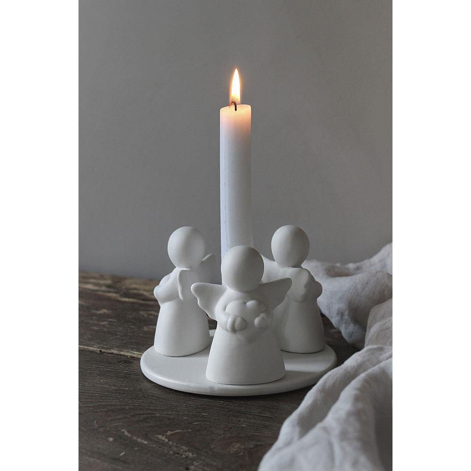 Majas Candlestick Guardian Angels Trio