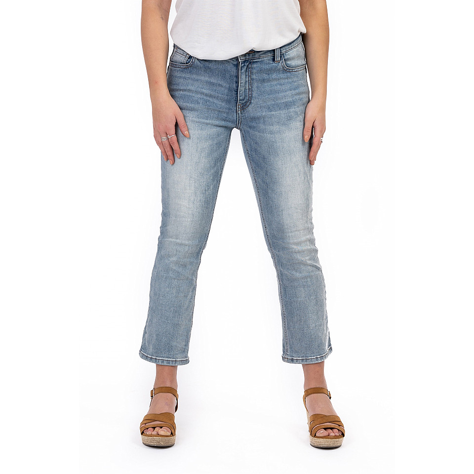 April Boot Cut Jeans - Hellblau Denim